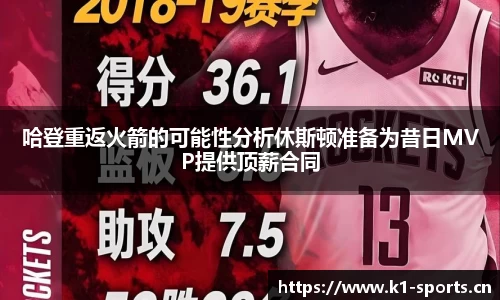 哈登重返火箭的可能性分析休斯顿准备为昔日MVP提供顶薪合同