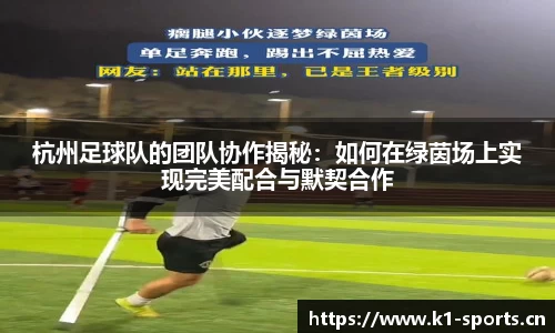 杭州足球队的团队协作揭秘：如何在绿茵场上实现完美配合与默契合作